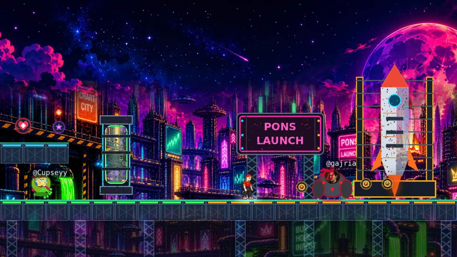 Launchpad District, real in-game screenshot